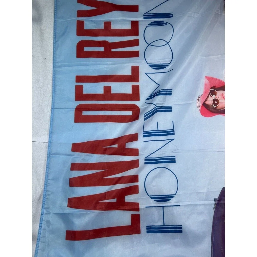 Lana Del Rey Honeymoon Banner Flag Wall Tapestry Concert Decor